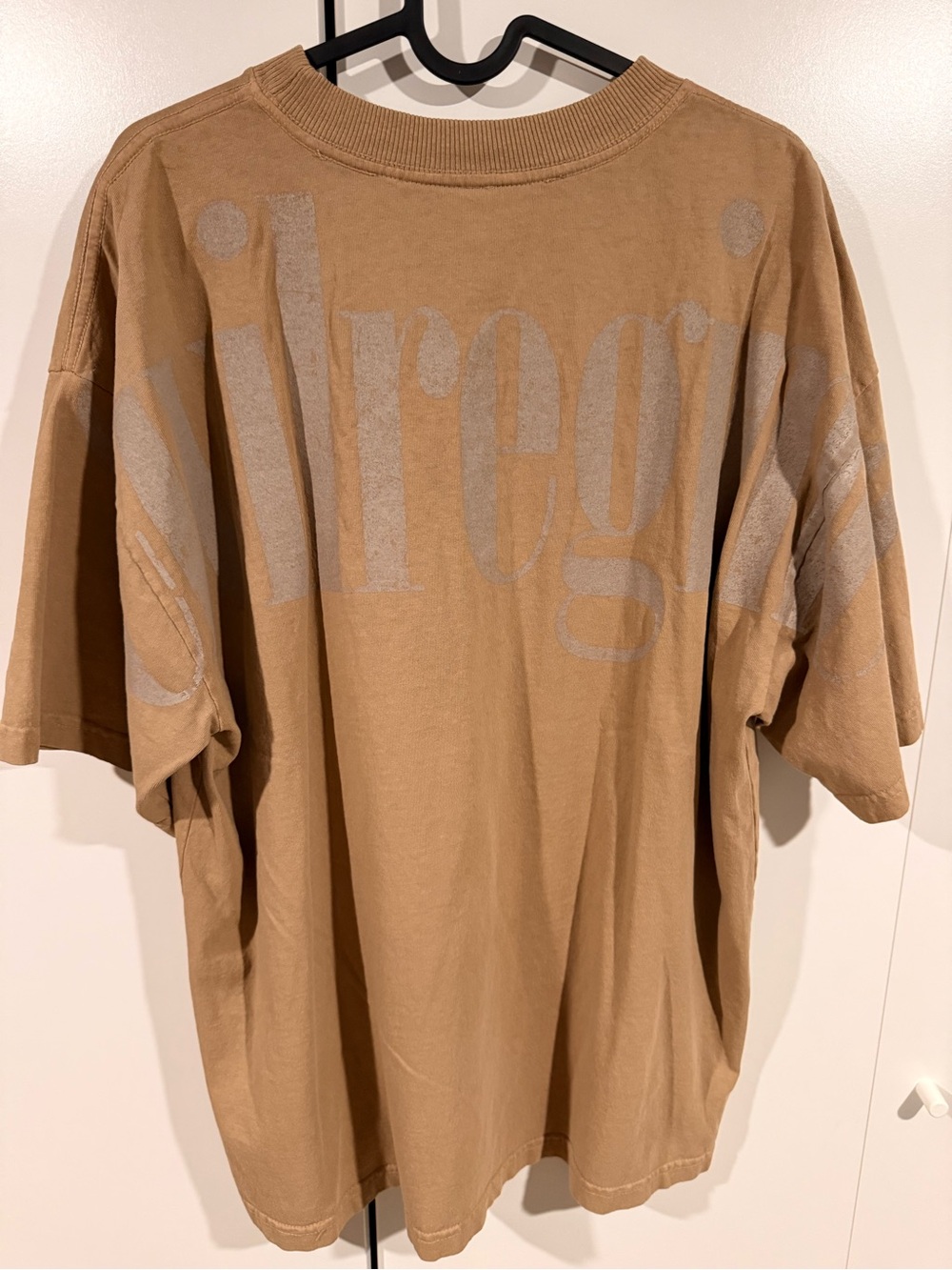 Men's Short Sleeve Graphic Tee in Light Brown